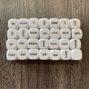 Bundle of naughty dice